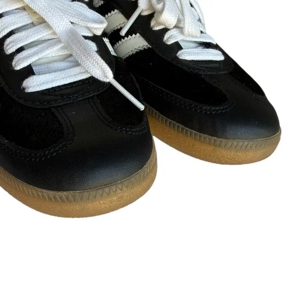 Adidas X Wales Bonner Samba Pony Tonal Core Black IE0580 Women's 5.5 Mens 4 - Picture 10 of 12